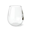 Load image into Gallery viewer, November Birth Flower - Stemless Wine Glass, 11.75oz
