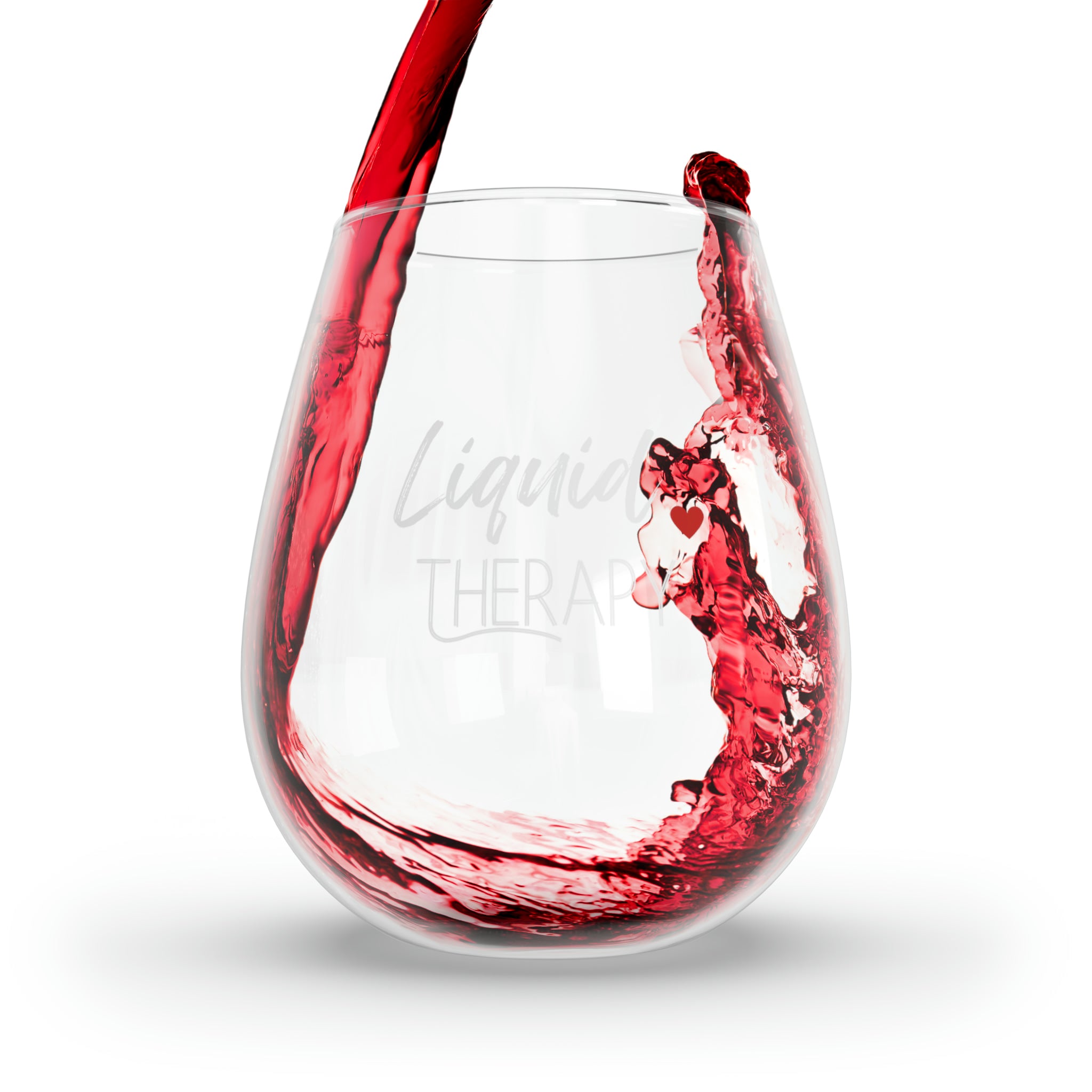 Stemless Wine Glass, 11.75oz - Liquid Therapy