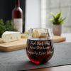 Load image into Gallery viewer, A Wise Woman - Stemless Wine Glass, 11.75oz