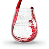 Stemless Wine Glass, 11.75oz - Punching People