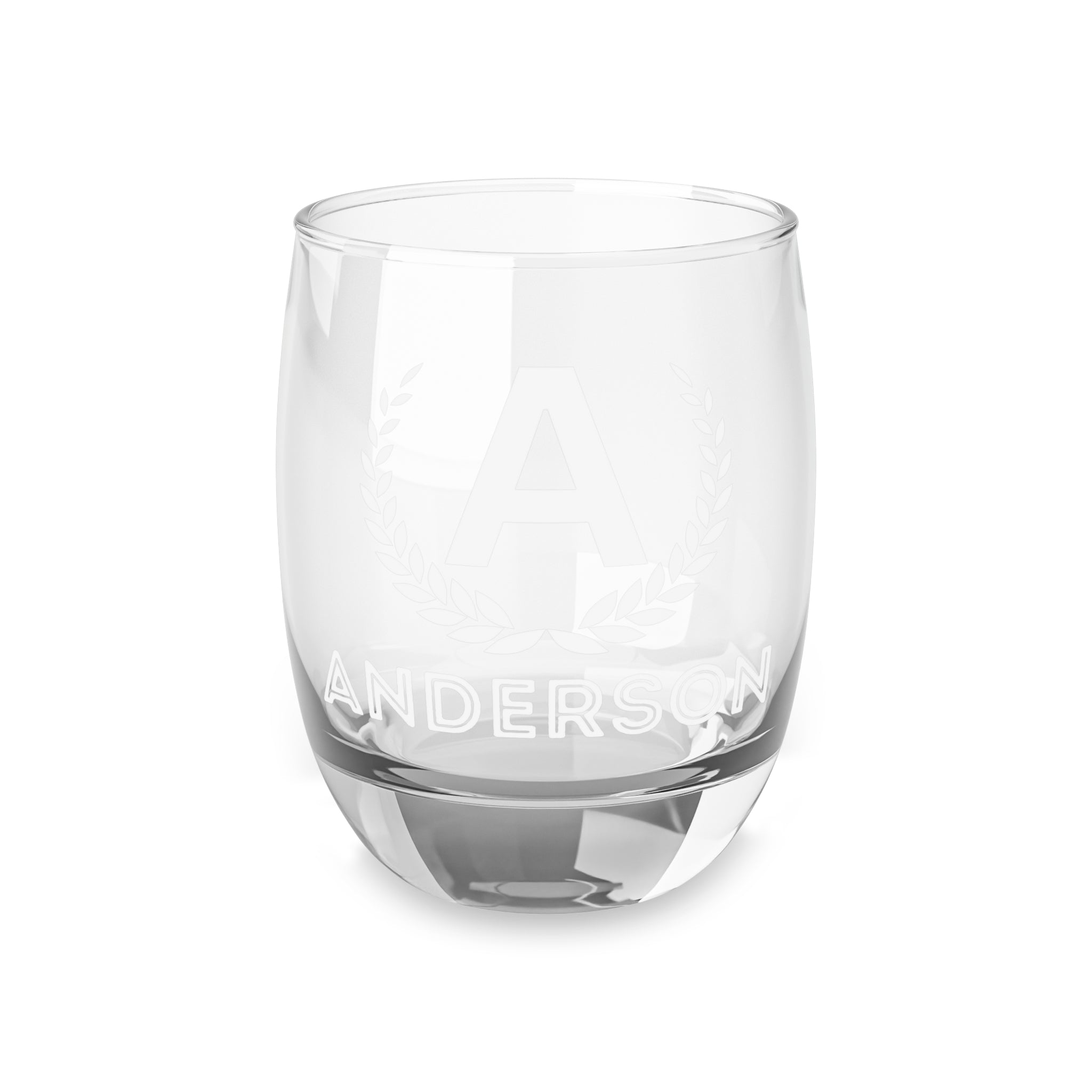 On The Rocks, Personalized - Whiskey Glass