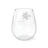 Puzzled, Personalized - Stemless Wine Glass, 11.75oz